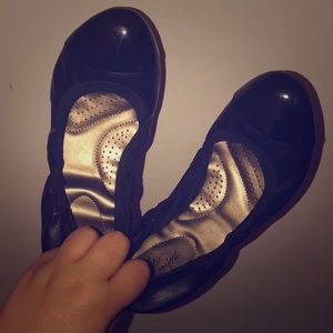 Cute Black Work Flats Size 11